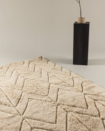 Zoe Wool - 300*400- -Rectangular-Beige