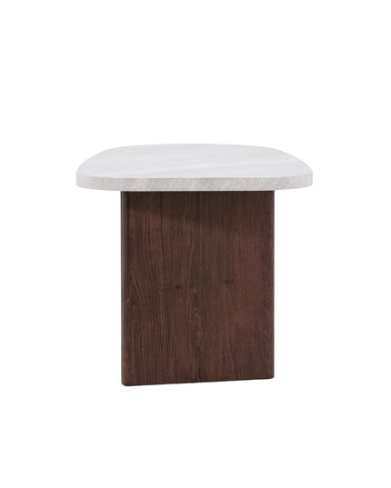 Grönvik приставной столик 70x45 cm - мокко / под бетон