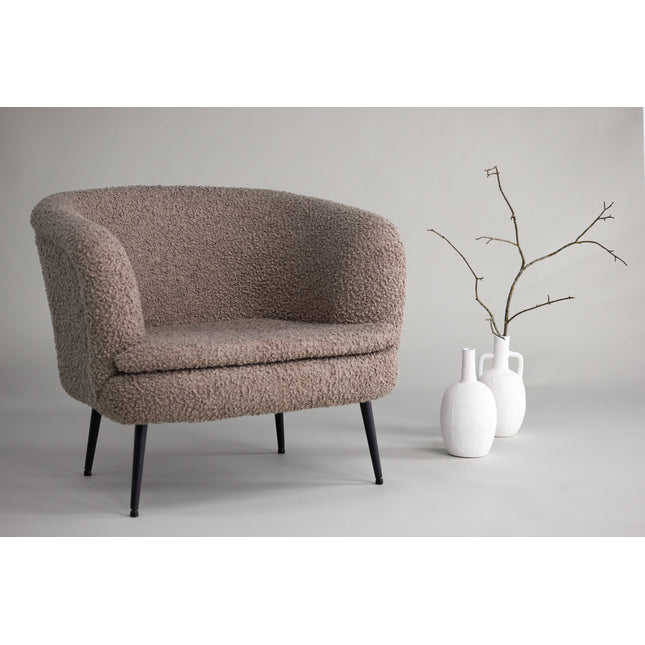 Nordkoster yhden istuttava sohva - Tumma beige teddy