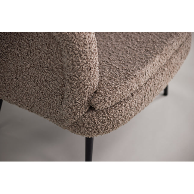 Nordkoster yhden istuttava sohva - Tumma beige teddy