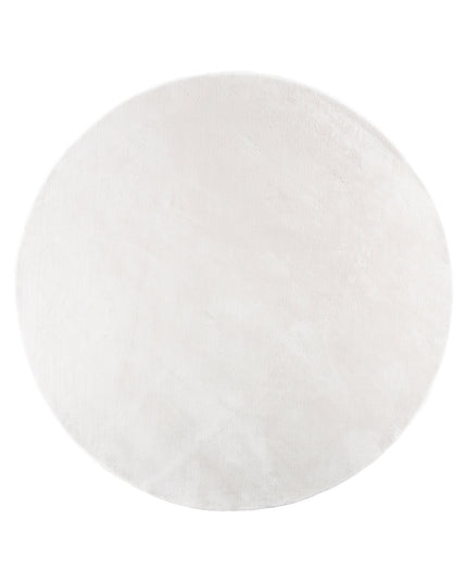 Nixie 100 % polyester - ø200- -Round-White