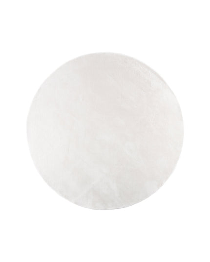 Nixie 100 % polyester - ø200- -Round-White