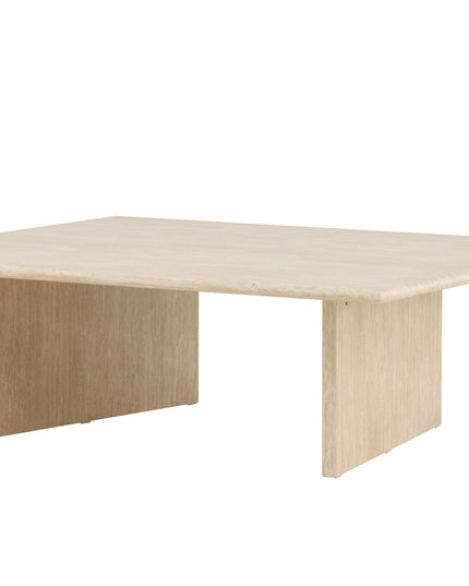 Skagen soffbord 100x120 - travertinimitation / FSC 100%
