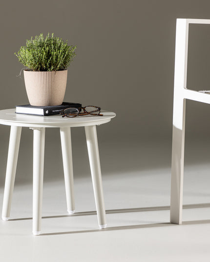 Lina Round Side Table ⌀40 cm - Beige