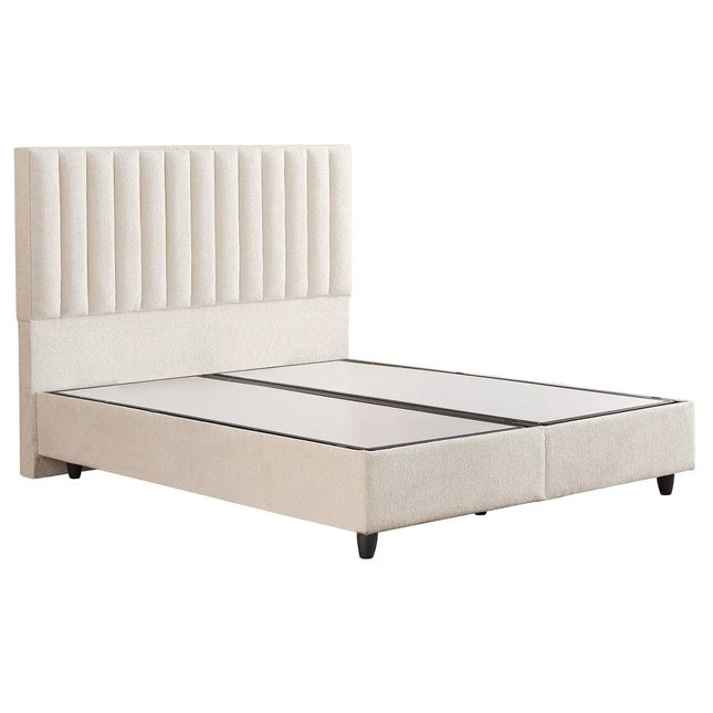 Bellezza jenkkisänky 140×200 cm - vaalea beige - KalusteDuo_Huonekaluliike_Jenkkisänky