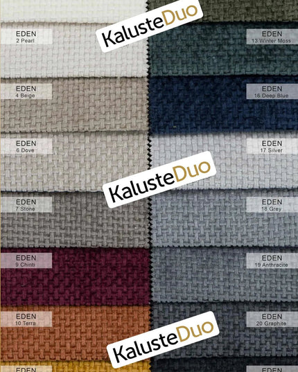 Besso XL 3 istuttava - kaareva sohva Eden kankaalla - KalusteDuo_Huonekaluliike_Sohva