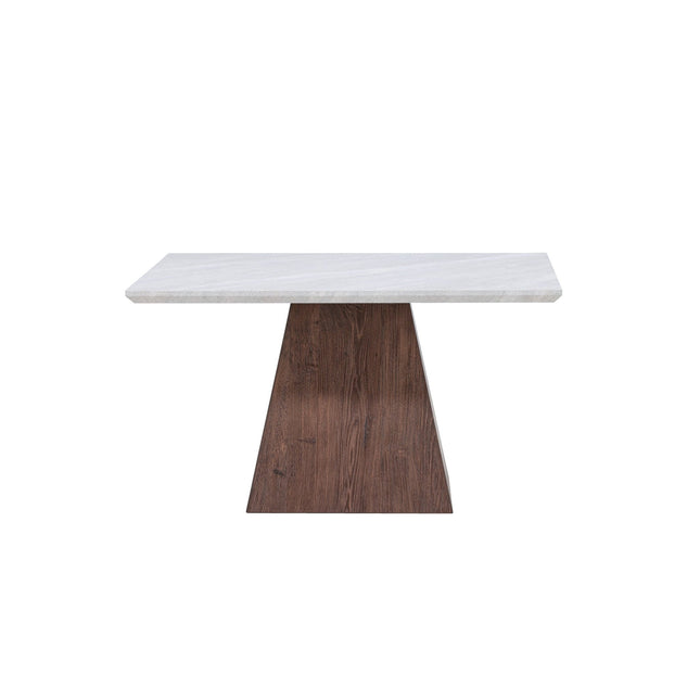 Cael sohvapöytä 80x80x45 cm - MDF 3D-paperi mocca / kivenvärinen - #KalusteDuo_#Huonekaluliike_Pöytä