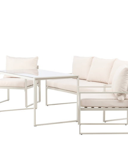 Catania sohvaryhmä - beige/beige - KalusteDuo_Huonekaluliike_Oleskeluryhmä ulkokäyttöön