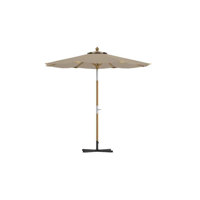 Cerox aurinkovarjo 270 cm - beige - KalusteDuo_Huonekaluliike_Aurinkovarjo