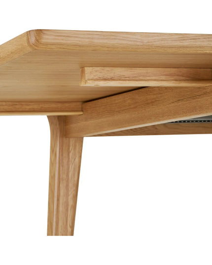 Darwin ruokapöytä tammi - 100×240–290–340 cm - KalusteDuo_Huonekaluliike_Ruokapöytä