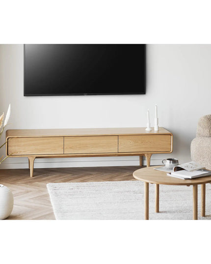 Darwin TV - taso — Tammi, 180 x 45 x 45 cm - KalusteDuo_Huonekaluliike_TV - taso
