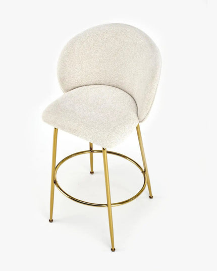 Elisabeth baarituoli beige/kulta - KalusteDuo_Huonekaluliike_Baarituoli