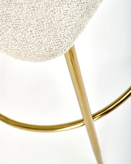 Elisabeth baarituoli beige/kulta - KalusteDuo_Huonekaluliike_Baarituoli
