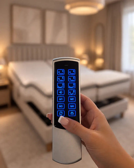 Ergo Memory säätösänky – memory foam - kaikki koot - petauspatjan ja päädyn kanssa - KalusteDuo_Huonekaluliike_Moottorisänky