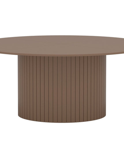 Härön ruokapöytä ø180cm - ruskea MDF - KalusteDuo_Huonekaluliike_Ruokapöytä
