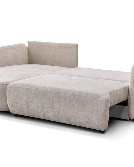 Halla vuodedivaani - vaalea beige tai vihreä - KalusteDuo_Huonekaluliike_vuodedivaani