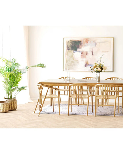Havana matto 160x230 cm - luonnonvalkoinen/beige/pölynsininen - KalusteDuo_Huonekaluliike_matot