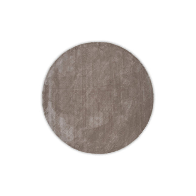 Indra viskoosimatto - ø200cm - beige - KalusteDuo_Huonekaluliike_Matto