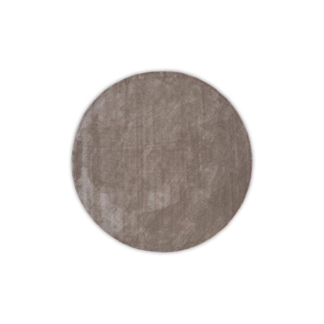 Indra viskoosimatto - ø200cm - beige - KalusteDuo_Huonekaluliike_Matto
