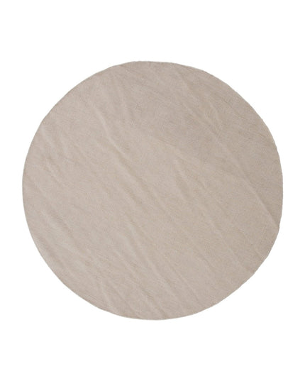 Jaipur villamatto - ø200- beige - KalusteDuo_Huonekaluliike_Matto