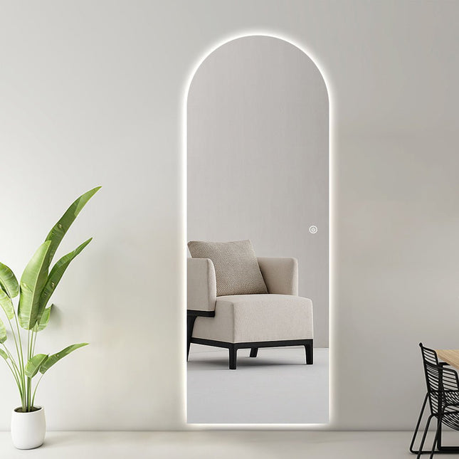 Jennifer LED‑kaaripeili 80x180 cm - kehyksetön - #KalusteDuo_#Huonekaluliike_LED-peilit