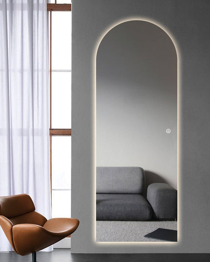 Jennifer LED‑kaaripeili 80x180 cm - kehyksetön - #KalusteDuo_#Huonekaluliike_LED-peilit