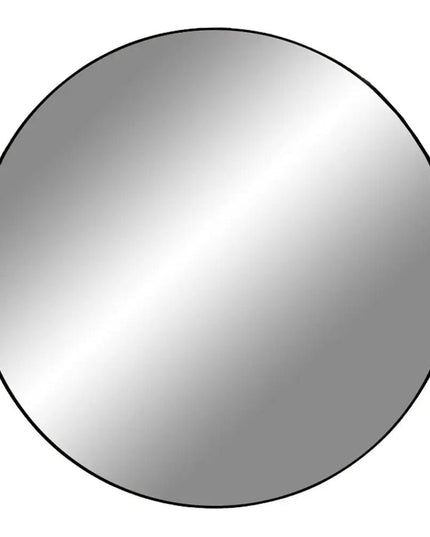 Jersey pyöreä seinäpeili 100 cm – musta kehys - #KalusteDuo_#Huonekaluliike_seinäpeili