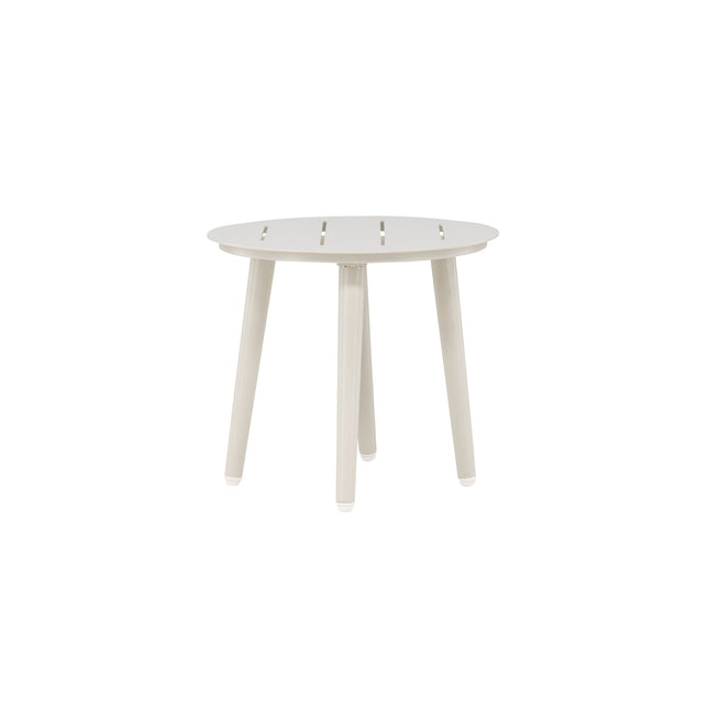 Lina pyöreä sivupöytä ⌀40 cm - Beige - KalusteDuo_Huonekaluliike_Pöytä ulkokäyttöön