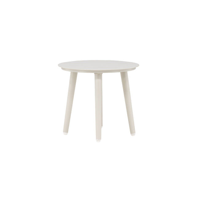 Lina pyöreä sivupöytä ⌀40 cm - Beige - KalusteDuo_Huonekaluliike_Pöytä ulkokäyttöön