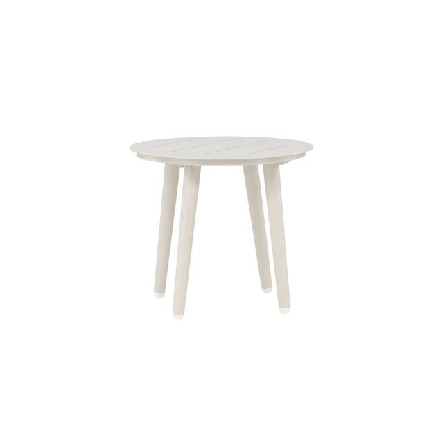 Lina pyöreä sivupöytä ⌀40 cm - Beige - KalusteDuo_Huonekaluliike_Pöytä ulkokäyttöön