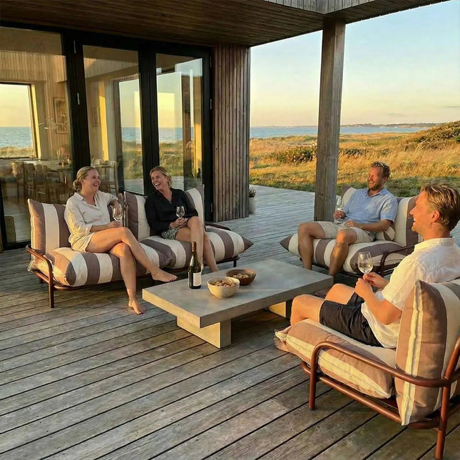 Mollis Lounge 2‑istuttava ulkosohva - 3 eri väriä - KalusteDuo_Huonekaluliike_ulkosohva