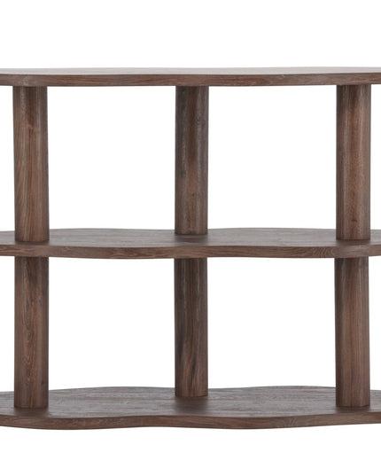 Moln hylly 120x45x75 cm - MDF ja mokka 3D-paperi - KalusteDuo_Huonekaluliike_Säilytyskaluste