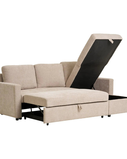 Nordic Vuodedivaani Beige - KalusteDuo_Huonekaluliike_Vuodesohva
