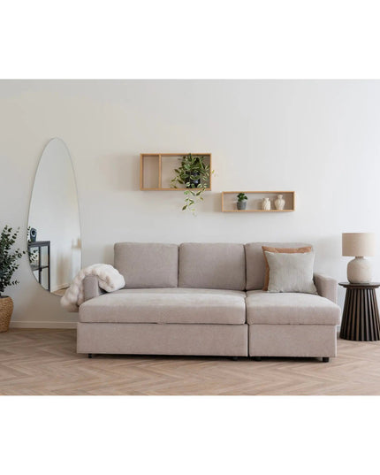 Nordic Vuodedivaani Beige - KalusteDuo_Huonekaluliike_Vuodesohva