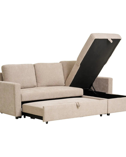 Nordic Vuodedivaani Beige - KalusteDuo_Huonekaluliike_Vuodesohva