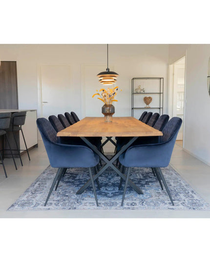 Nordic Wood Ruokapöytä Massiivitammi 300x100 cm - KalusteDuo_Huonekaluliike_Ruokapöytä
