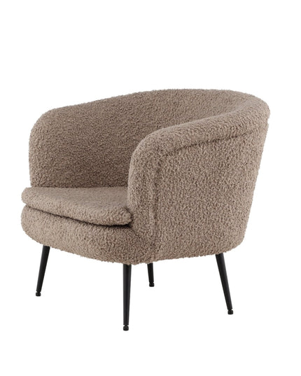 Nordkoster yhden istuttava sohva - Tumma beige teddy - #KalusteDuo_#Huonekaluliike_Nojatuoli