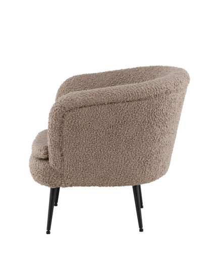 Nordkoster yhden istuttava sohva - Tumma beige teddy - #KalusteDuo_#Huonekaluliike_Nojatuoli