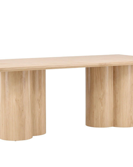 Olivia ruokapöytä 100x210 cm - Luonnonvärinen - KalusteDuo_Huonekaluliike_Ruokapöytä