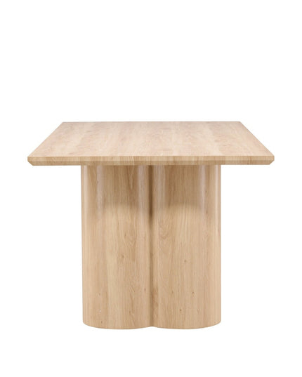 Olivia ruokapöytä 100x210 cm - Luonnonvärinen - KalusteDuo_Huonekaluliike_Ruokapöytä