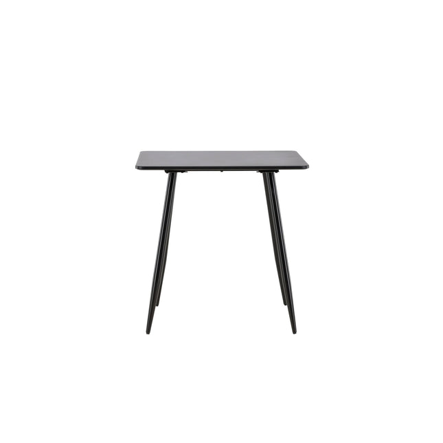 Polar ruokapöytä 75x75 cm - musta - #KalusteDuo_#Huonekaluliike_Ruokapöytä