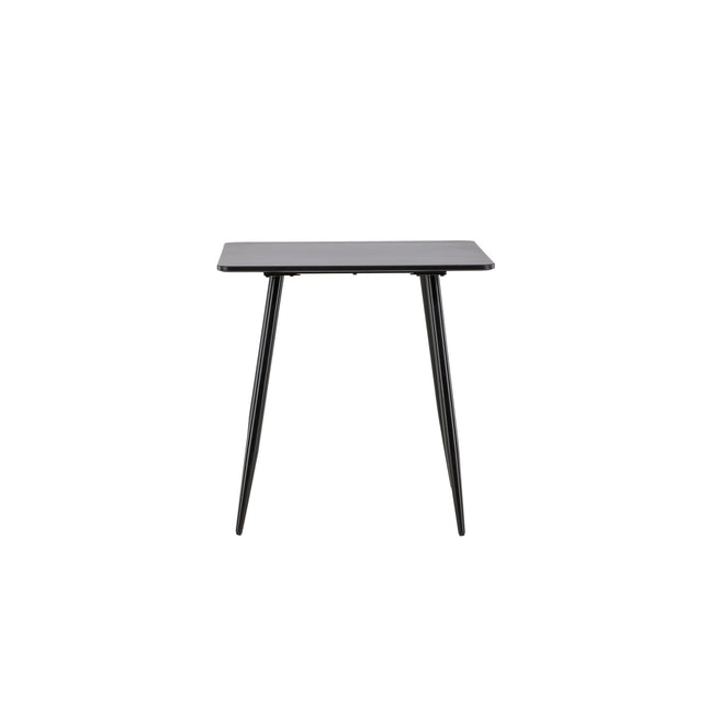 Polar ruokapöytä 75x75 cm - musta - #KalusteDuo_#Huonekaluliike_Ruokapöytä