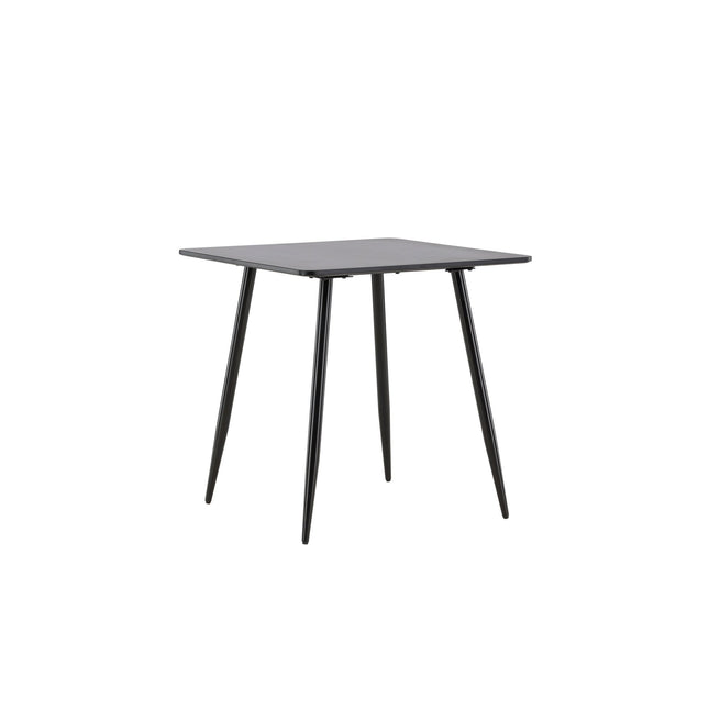 Polar ruokapöytä 75x75 cm - musta - #KalusteDuo_#Huonekaluliike_Ruokapöytä