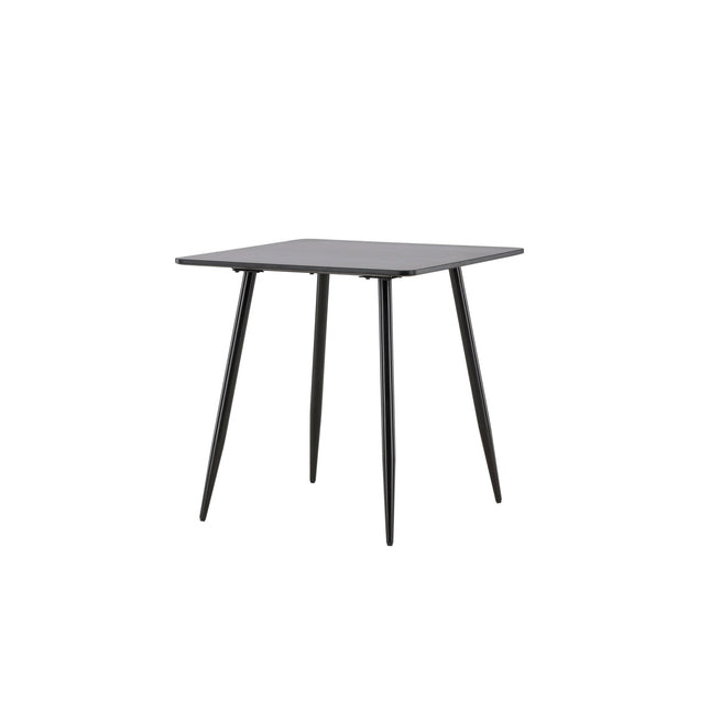 Polar ruokapöytä 75x75 cm - musta - #KalusteDuo_#Huonekaluliike_Ruokapöytä