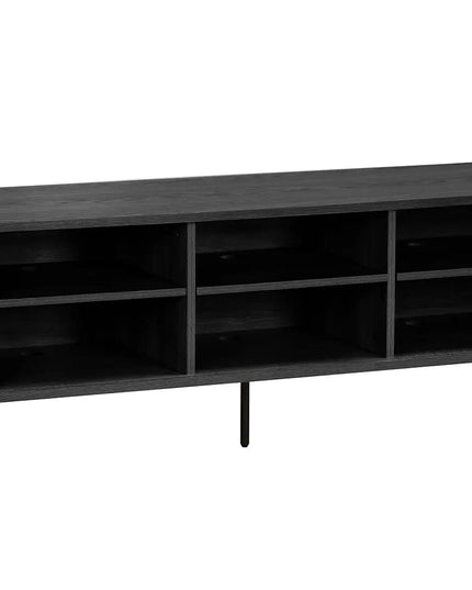 Rulo TV-taso 180 cm - musta tammi - KalusteDuo_Huonekaluliike_TV-taso