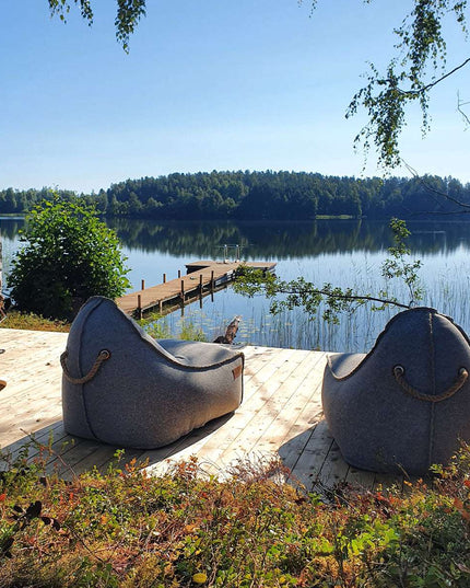 SACKit Cobana säkkituoli - Grey - KalusteDuo_Huonekaluliike_säkkituoli