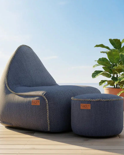 SACKit Cobana säkkituoli - Kirra Indigo - KalusteDuo_Huonekaluliike_säkkituoli
