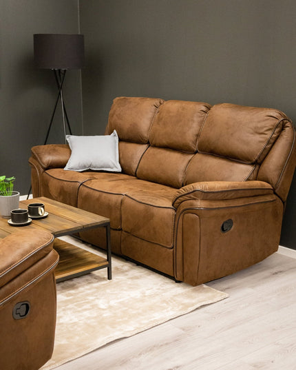 Saranda 3-istuttava sohva (taittuva) - mokka - KalusteDuo_Huonekaluliike_Sohva
