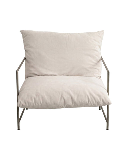 Sedalia nojatuoli - pronssinen runko / beige - KalusteDuo_Huonekaluliike_Nojatuoli