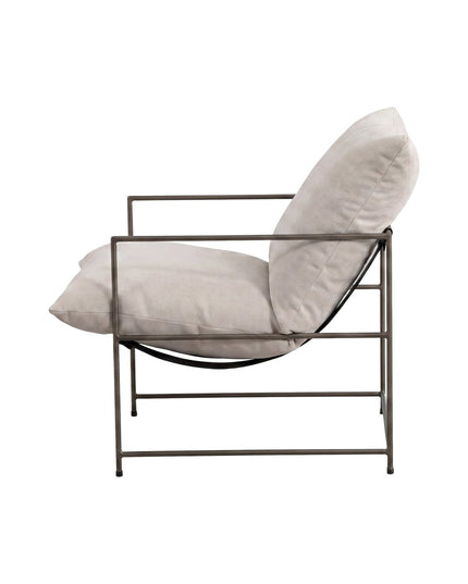 Sedalia nojatuoli - pronssinen runko / beige - KalusteDuo_Huonekaluliike_Nojatuoli